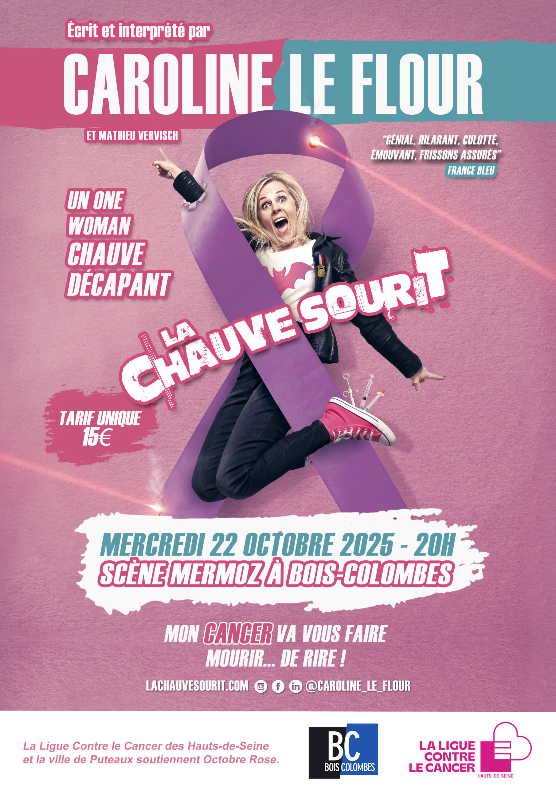 A4 BOIS COLOMBES AFFICHE SPECTACLE